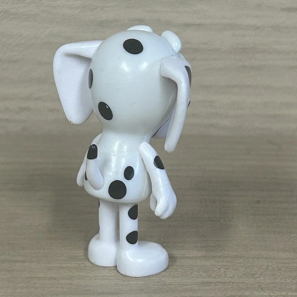 Bluey Friend CHLOE Dalmation White Dog Black Spots Replacement Figure 2 1/4